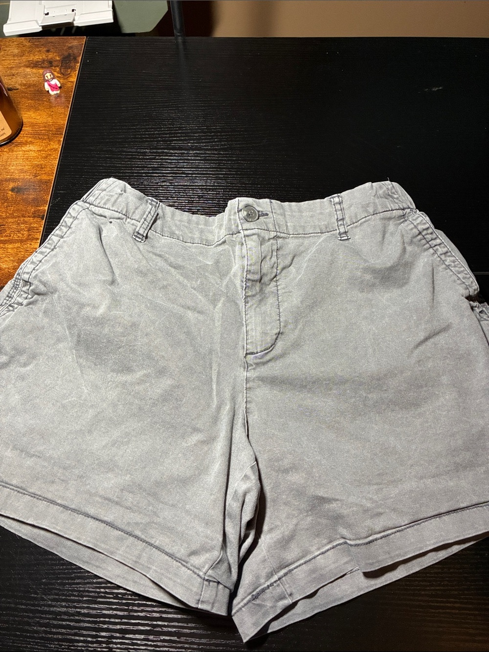 Old Navy Light Gray Women's Cotton Bermuda Shorts